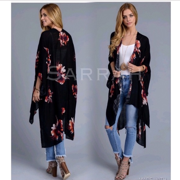 sarrah Accessories - Last 1 New Beautiful Boho Kimono Cardi